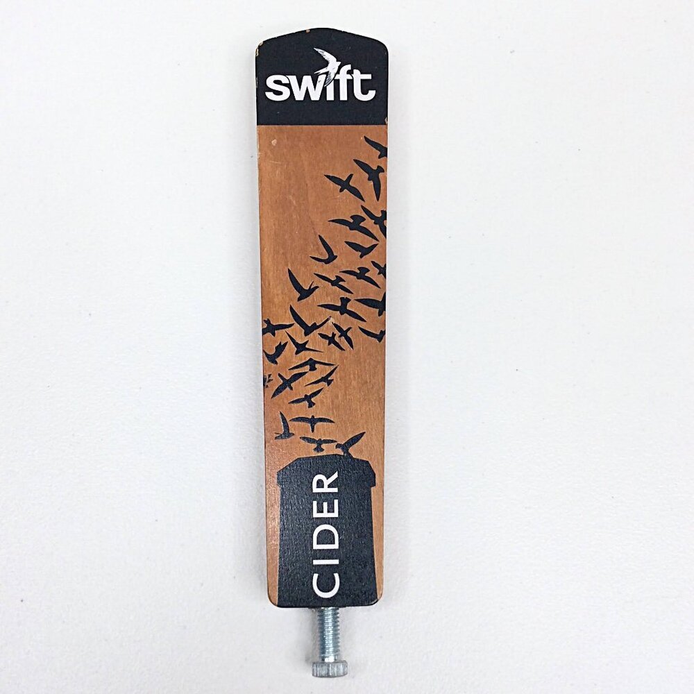 Swift Cider Tap Handle Portland Oregon Birds Beer Breweriana Brewing 10.5" Tall‎